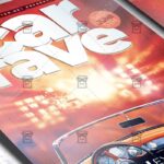 Car Rave - Flyer PSD Template