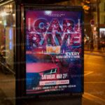 Car Rave Template - Flyer PSD