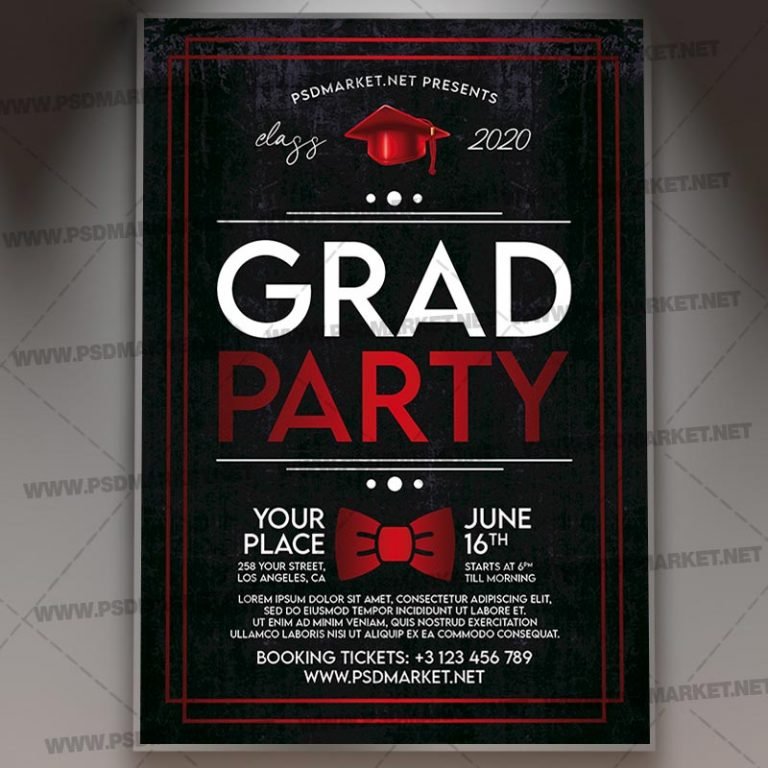 Download Prom Party Flyer - PSD Template | PSDmarket