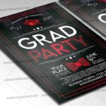 Graduation Party 2020 Template - Flyer PSD