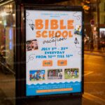 Vacation Bible School Summer Template - Flyer PSD