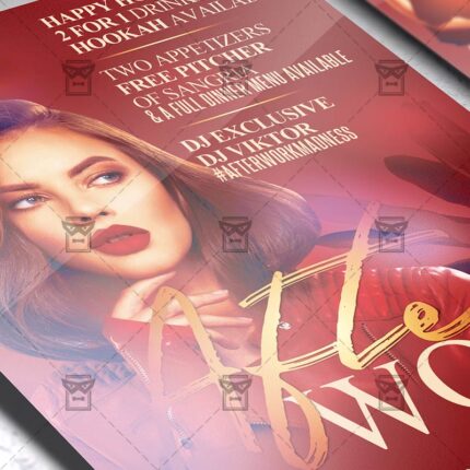 After Work Madness - Flyer PSD Template