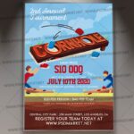 Annual Cornhole Tournament Template - Flyer PSD