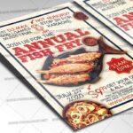 Annual Fish Fry Template - Flyer PSD