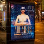 Aquarius Edition Template - Flyer PSD