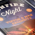 Bonfire Night - Flyer PSD Template