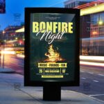 Bonfire Night Party - Flyer PSD Template