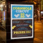 Cornhole Circuit Template - Flyer PSD