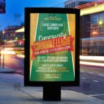 Cornhole League - Flyer PSD Template