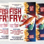 Fish Fry Family Fridays Template - Flyer PSD