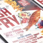 Fish Fry Family Fridays Template - Flyer PSD