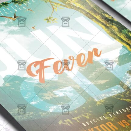 Jungle Fever - Flyer PSD Template