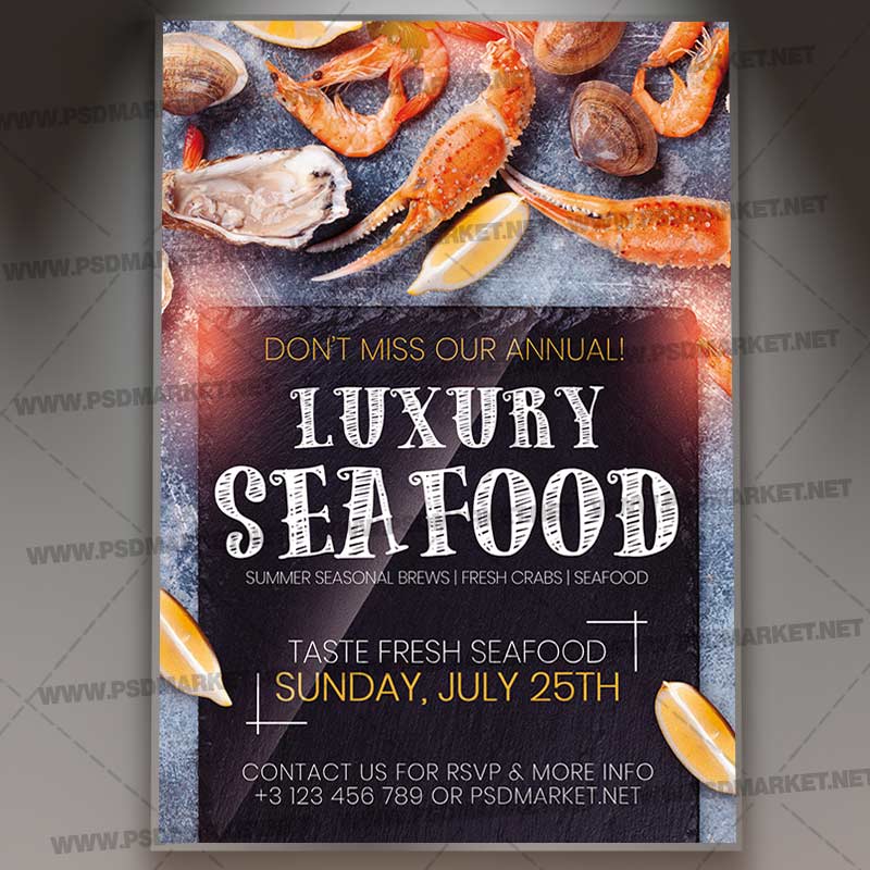 luxury_seafood_flyer_psd_psdmarket-1.jpg Luxury Seafood Template - Flyer PSD