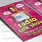 Radio Talk Show Template - Flyer PSD