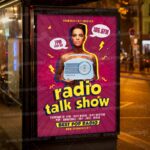 Radio Talk Show Template - Flyer PSD