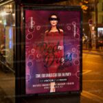 Red Dress Affair Template - Flyer PSD