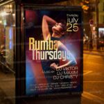 Rumba Thursdays Template - Flyer PSD