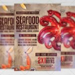 Seafood Restaurant - Flyer PSD Template