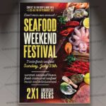 Seafood Weekend Festival Template - Flyer PSD
