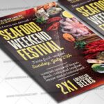 Seafood Weekend Festival Template - Flyer PSD