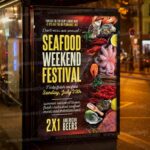 Seafood Weekend Festival Template - Flyer PSD