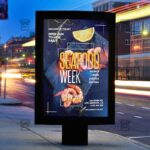Seafood Week - Flyer PSD Template