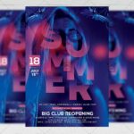 Summer Dance Party - Flyer PSD Template