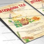 Afternoon Tea Template - Flyer PSD