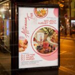 Annual Afternoon Tea Template - Flyer PSD