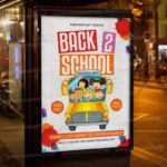 Back to School Template - Flyer PSD
