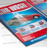 Car Wash Service Template - Flyer PSD