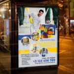 Cleaning Service Template - Flyer PSD