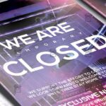 Club Closed - Flyer PSD Template