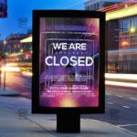 Club Closed - Flyer PSD Template