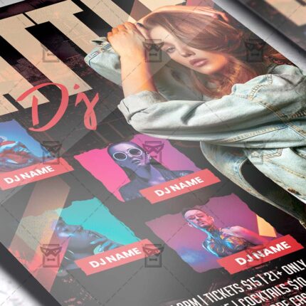Dj Battle - Flyer PSD Template