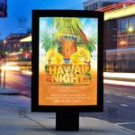 Hawaii Night - Flyer PSD Template