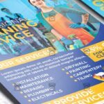 Professional Cleaning Service - Flyer PSD Template