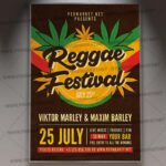 Reggae Festival Template - Flyer PSD