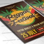 Reggae Festival Template - Flyer PSD