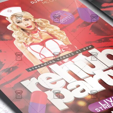 Rehub Live Party - Flyer PSD Template