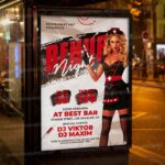 Rehub Night Template - Flyer PSD