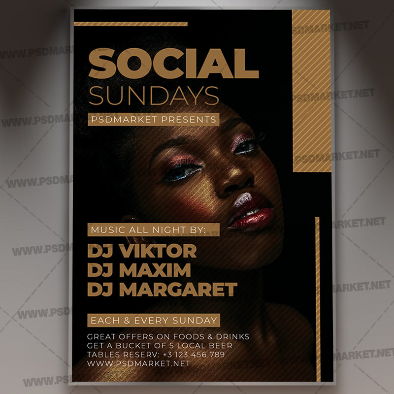 social_sundays_flyer_psd_psdmarket-1.jpg Social Sundays Template - Flyer PSD