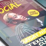 Sunday Social - Flyer PSD Template