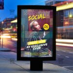 Sunday Social - Flyer PSD Template