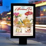 Sundays Afternoon Tea - Flyer PSD Template