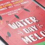Watermelon Day - Flyer PSD Template