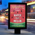 Watermelon Day - Flyer PSD Template
