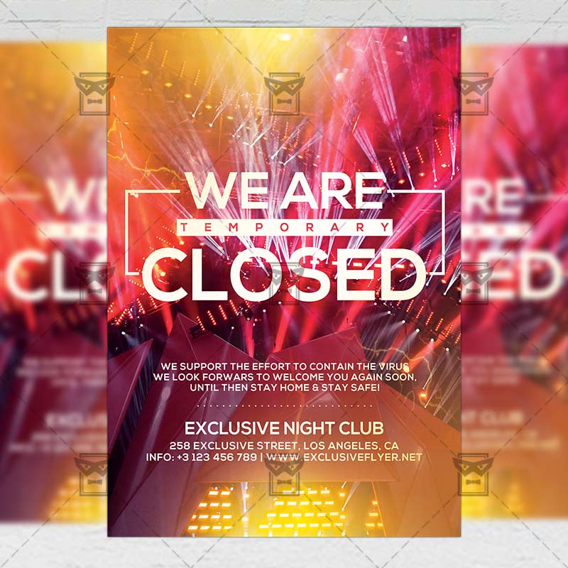we_are_closed-premium-flyer-template-1.jpg We Are Closed - Flyer PSD Template