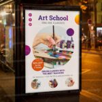 Art School Template - Flyer PSD