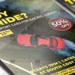 Car Racing - Flyer PSD Template